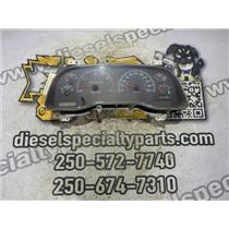 1998 1999 DODGE 3500 5.9 24 VALVE DIESEL NV4500 4X4 INSTRUMENT GAUGE CLUSTER KMH