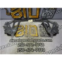 1998 1999 2000 DODGE RAM 3500 2500 OEM HOOD HINGES (SET) SPRINGS GRAY - PAIR