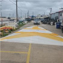 Hard Sails Spinnaker w 37-0 Luff & Leech Boaters' Resale Shop of TX 2605 0202.91
