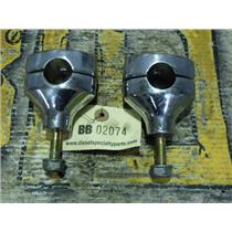1999 2000 KAWASAKI VULCAN NOMAD TOURING 1500CC OEM HANDLE BAR RISERS MOUNTS (2)