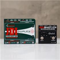 Radial JDI Duplex MK4 Stereo Passive Direct Box w/ Big Shot ABY #58777