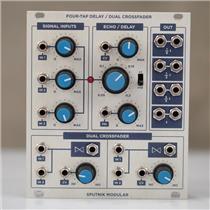 Sputnik Modular Four-Tap Delay / Dual Crossfader Eurorack Module w/ Box #58564