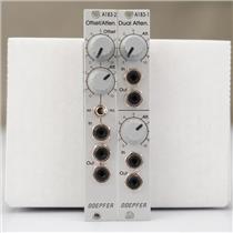 Doepfer A-183-1 Dual Attenuator & A-183-2 Offset Attenuator Euro Modules #58506
