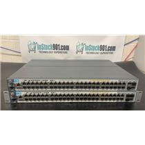 Lot 2 HP 2920-48G PoE+ 48-Port Gigabit Ethernet Managed Network Switch J9729A