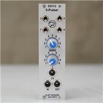 Elby Designs ED113 5-Pulser Eurorack Module w/ Tiptop Stackcables #58597