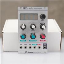 Mutable Instruments Braids Eurorack Module w/ Box & Tiptop Stackcables #58561