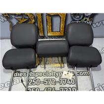 2010 2011 SANTA FE SE 3.5 V6 AUTO SUV AWD OEM BLACK LEATHER HEAD RESTS SET 5
