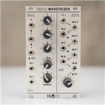 Toppobrillo Triple Wavefolder Eurorack Module w/ Tiptop Stackcable #58429