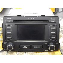 2012 2013 KIA SORENTO EX 3.5 AUTO OEM RADIO STEREO AM/FM CD SAT UVO JUKEBOX