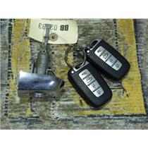 2012 2013 KIA SORENTO EX 3.5 AUTO OEM SMART KEY IGNITION FOB W/ DOOR LOCK BARREL