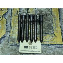 1999 2000 DODGE 3500 2500 5.9 24V DIESEL OEM FUEL INJECTOR CONNECTOR TUBES (6)