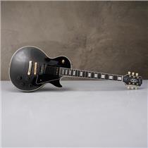 Epiphone Les Paul Custom Black w/ P90s Guitar Center w/ Case & Gig Bag #59252