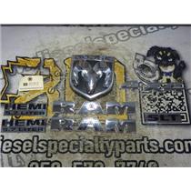 2009 2010 DODGE RAM 1500 QUAD CAB SLT 5.7 HEMI 4X4 EMBLEMS BADGES SET 13 OEM