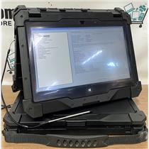 LOT 2 Dell Latitude 7214 Rugged Extreme 11.6 i5-6300 2.4GHz 8gb RAM NO SSD READ!