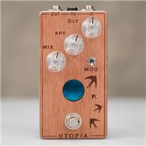 Anasounds Utopia mk1 Analog Delay Effects Pedal w/ Wood Top & Box #59296