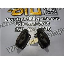 2004 2005 DODGE 3500 SLT 5.9 DIESEL AUTO 4X4 OEM FRONT TOW HOOKS (SET) BLACK
