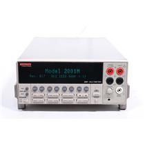 Keithley 2001 7.5 Digit 7 1/2 Digit Multimeter DMM AS-IS