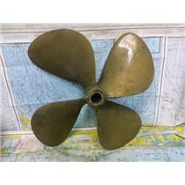 Boaters' Resale Shop of TX 2606 2001.61 FOUR BLADE 22LH26 PROP FOR 1-3/8" SHAFT