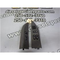 2002 2003 FORD F150 XLT 5.4 AUTO 4X4 4WD FRONT POWER WINDOW SWITCHES ( 2 ) GRAY