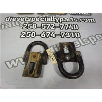 2012 2013 FORD F150 XLT 3.5 ECOBOOST AUTO 4X4 FRONT TOW RECOVERY HOOKS SET BLACK