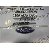 2012 2013 FORD F150 XLT 3.5 ECOBOOST AUTO 4X4 EMBLEMS SET BADGES OEM