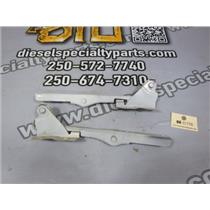 2012 2013 FORD F150 XLT 3.5 ECOBOOST AUTO 4X4 HOOD HINGE SET (2) WHITE OEM