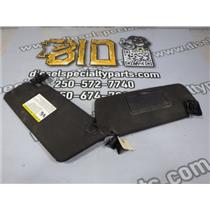 2012 2013 FORD F150 XLT 3.5 ECOBOOST AUTO 4X4 SUNVISORS SET (2) BLACK OEM