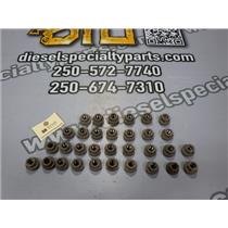 2003 2004 FORD F350 F250 XL 6.0 DIESEL ZF6 4X4 WHEEL LUG NUTS SET M14X2.0 OEM