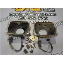 2003 2004 FORD F350 F250 XL 6.0 DIESEL ZF6 4X4 HEADLIGHT MOUNT BRACKET W ADJUST