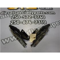 2005 2006 VOLKSWAGEN JETTA 1.9L DIESEL AUTO SEDAN HOOD HINGES SET (2) BLACK OEM