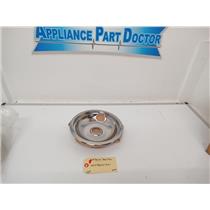 WHIRLPOOL OVEN W10196405RW 8 INCH BURNER DRIP PAN NEW OEM