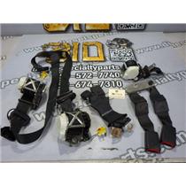 2008 2009 FORD F350 FX4 6.4 DIESEL AUTO 4X4 CREWCAB REAR SEAT BELTS (BLACK) SET