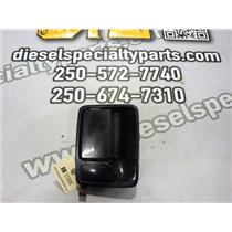 2008 2009 FORD F350 FX4 BLACK PAINTED PASSENGER REAR EXTERIOR DRIVER DOOR HANDLE