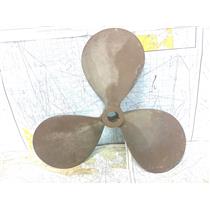 Boaters' Resale Shop of TX 2606 2705.05 BRONZE 3 BLADE 20LH18 PROP - 1.25" SHAFT