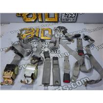 2001 2002 FORD F350 XLT EXT CAB OEM INTERIOR REAR SEAT BELTS (GRAY) REAR ONLY