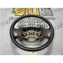 2001 2002 FORD F350 XLT 6.8 V10 AUTO 2WD OEM STEERING WHEEL (BLACK)