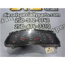 2001 2002 FORD F350 XLT 6.8 V10 AUTO 2WD OEM INSTRUMENT GAUGE CLUSTER KMH