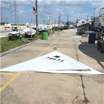 Sunfish Mainsail w 13-4 Luff from Boaters' Resale Shop of TX 2605 7771.94