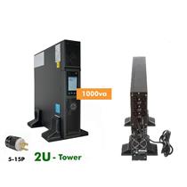 Vertiv S4K2U1000D 1000VA 1000W 120V double-conversion UPS GXT5-1000LVRT2UXL