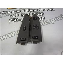 2001 2002 FORD F350 XLT 7.3 DIESEL AUTO 4X4 POWER WINDOW LOCK SWITCH SET ( 2 )