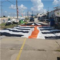 Symmetrical Spinnaker w 51-9 Luff from Boaters' Resale Shop of TX 2608 0103.95