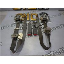 2007 2008 DODGE MEGACAB LARAMIE 1500 5.7 HEMI AUTO 4X4 FRONT SEAT BELTS (2) GRAY