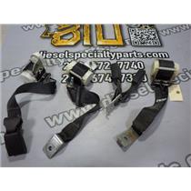 2008 2009 JEEP LIBERTY SPORT 3.7L V6 AUTO 4X4 REAR SEAT OEM (BLACK) SEAT BELTS 3