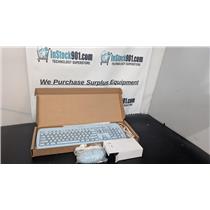 Medigenic Cleanable 104E Keyboard K104E01-US w/ M03 Scroll Mouse - Open Box