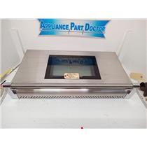 THERMADOR OVEN 00478935 00473538 00640923 COMPLETE DOOR WI/ HINGES  USED OEM