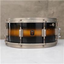 Leedy 6.5x14 Broadway Mahogany Black & Gold Duco Snare Drum #59050