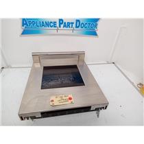 JENN-AIR OVEN W10799306 W11315559 18 INCH STAINLESS STEEL COMPLETE DOOR USED OEM