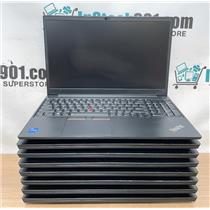 LOT 8 Lenovo ThinkPad E15 i5-11/i7-11 2.4GHz NO RAM NO SSD Please Read No Power!