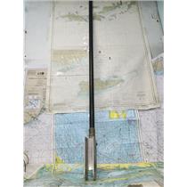 Boaters' Resale Shop of TX 2607 1103.01 CF 62" TILLER with 8" RUDDER HEAD ONLY