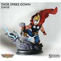 The Mighty Thor Strikes Down Statue by Bowen Designs #671
